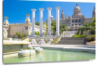 Lienzo Museo nacional de arte de Barcelona